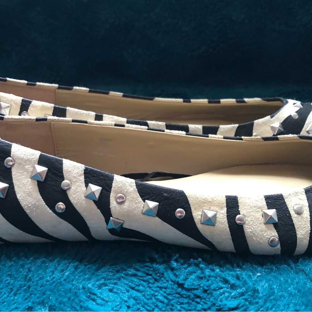 Jimmy Choo Zebra Print Flats - image 5